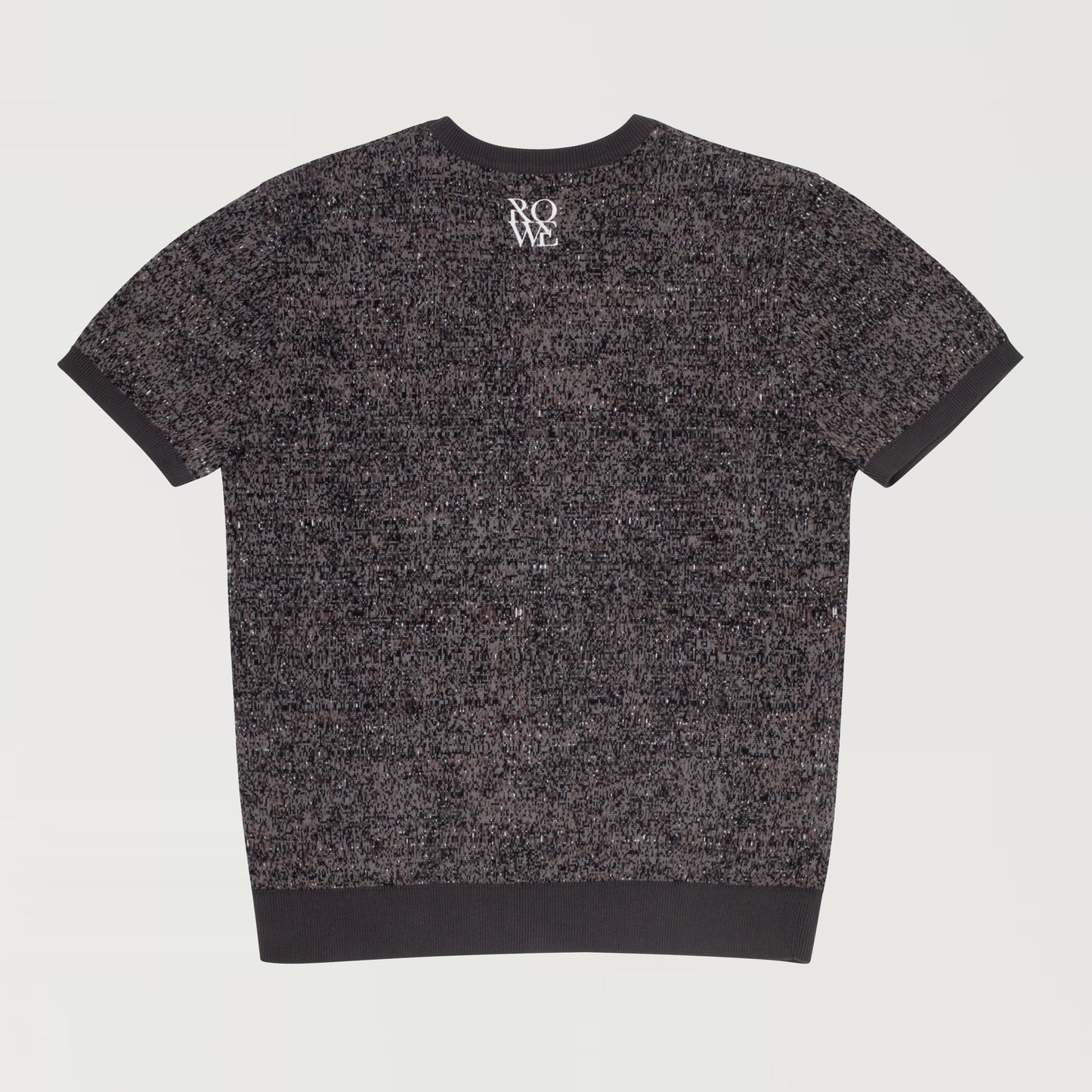 Speckled Knitted T-Shirt
