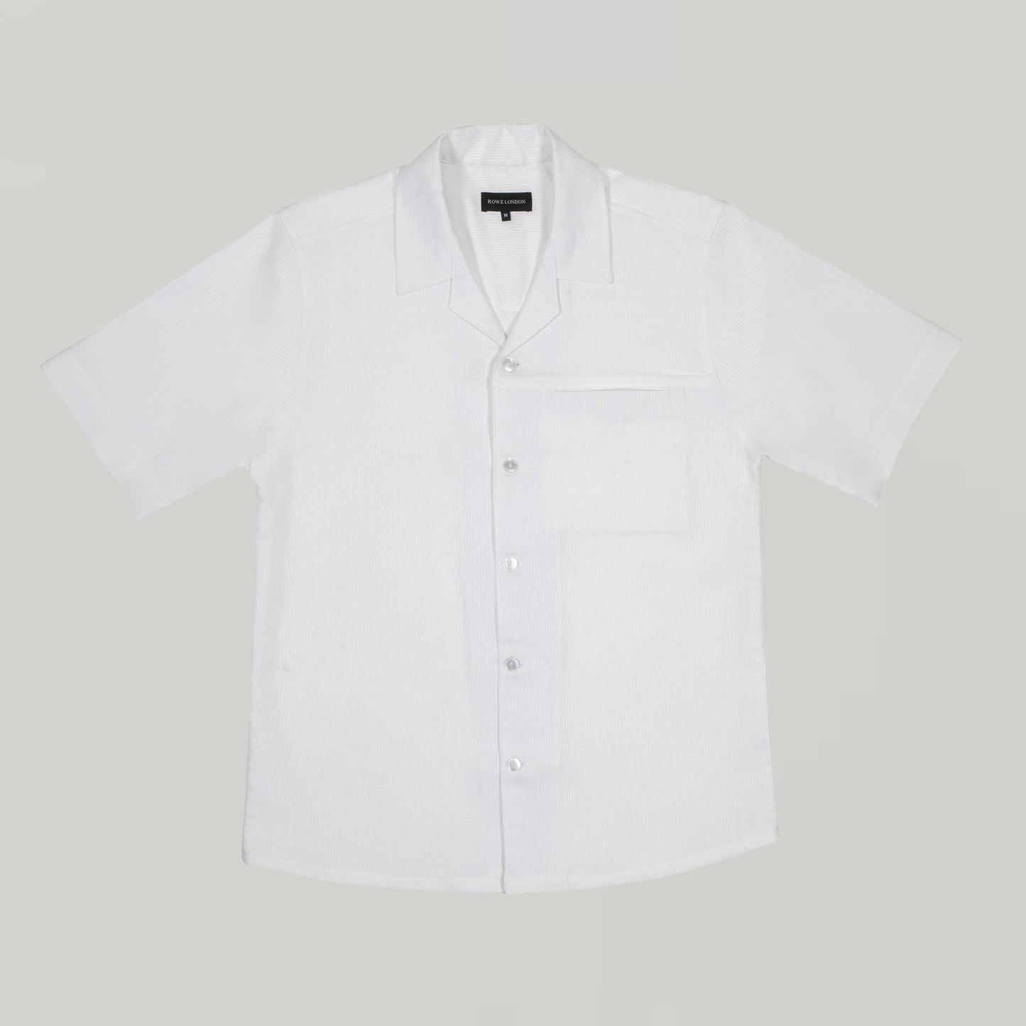 Textured Jacquard Bowling Shirt