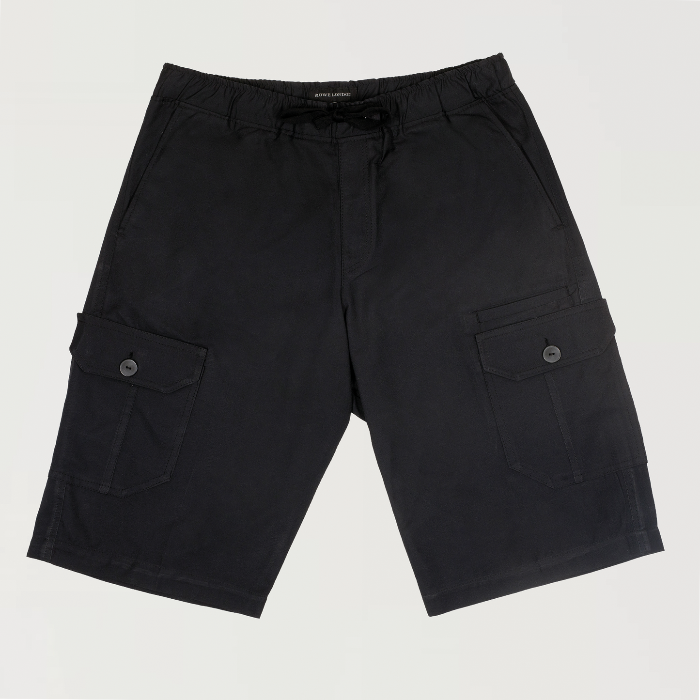 Black Cargo Shorts